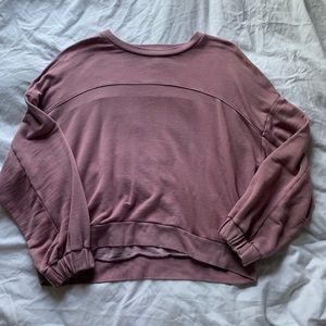 Cropped Crewneck Sweatshirt